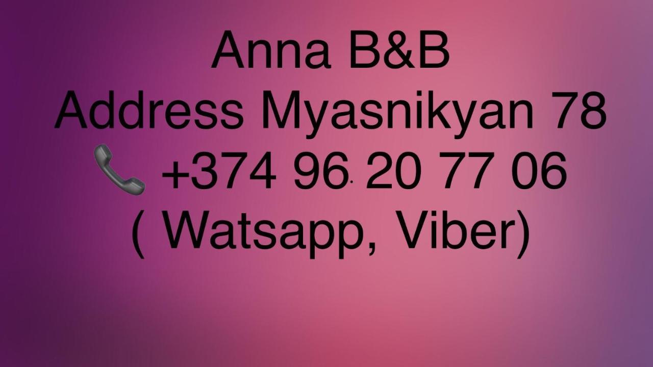 Anna B&B Dilidžan Exteriér fotografie